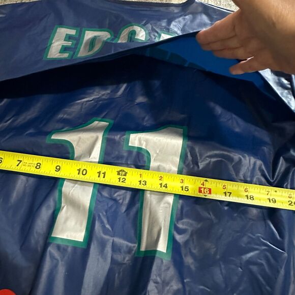 Edgar Martinez #11 Men's Jersey Poncho Seattle Pepsi QFC Mariners 90 Eras Rare - Picture 8 of 11